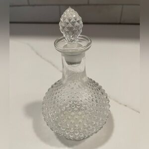 Hocking Glass Hobnail Clear Crystal Cruit